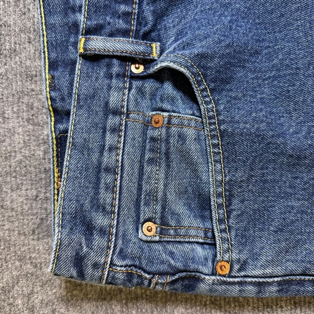 Levis 560 Comfort Fit Tapered Leg Jeans Mens 46x30 Blue Denim Medium Wash